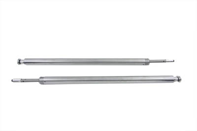 Chrome Top Fork Tube Plugs without Hole fits Harley-Davidson